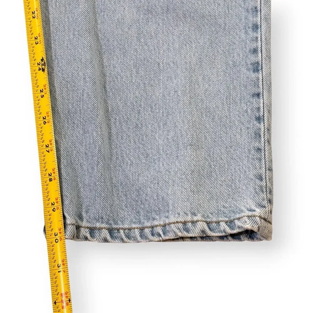 Vintage 90s Levi's 550 Jeans Men 36x30 Blue Relaxed Fit Tapered Leg Made In USA
